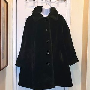 Women's Vintage Borgazia Faux Fur Coat